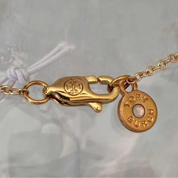 Tory Burch Pearl Gold Black Bracelet - Picture 9 of 10